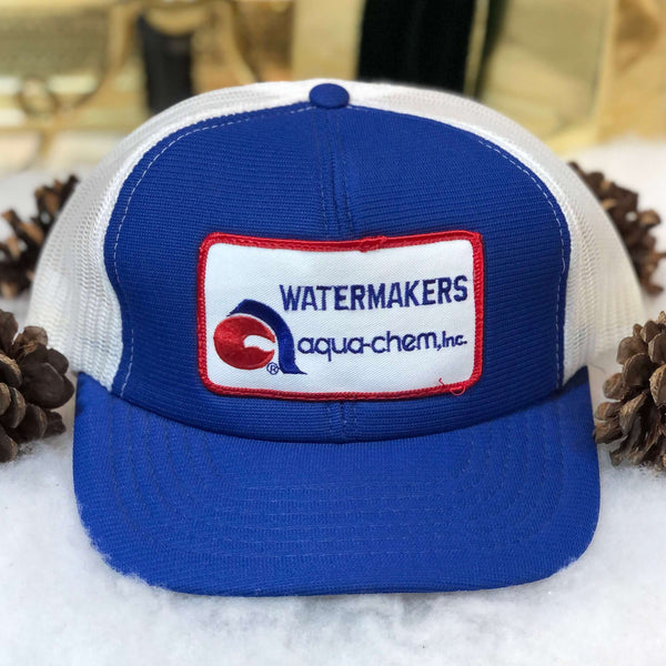 Vintage Watermakers Aqua Chem Inc. Trucker Hat