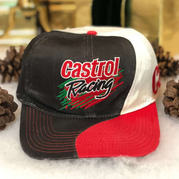 Vintage Castrol Racing Twill Snapback Hat