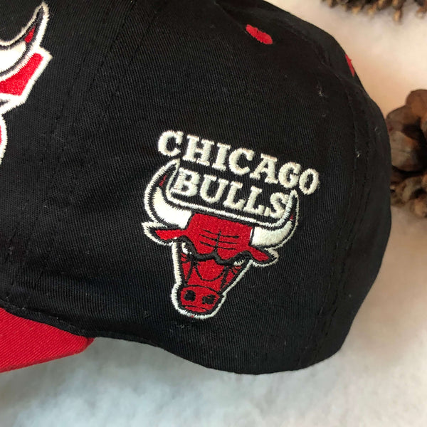 Vintage NBA Chicago Bulls The G Cap Wave Twill Snapback Hat