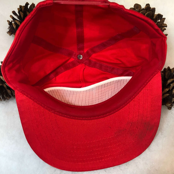 Vintage The World's Best Family Belongs To This Dad Twill Snapback Hat