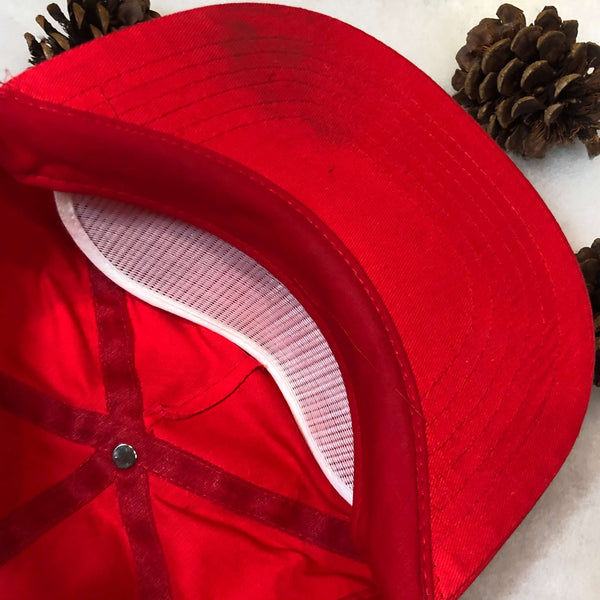 Vintage The World's Best Family Belongs To This Dad Twill Snapback Hat