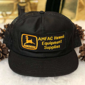 Vintage Deadstock NWOT John Deere AMFAC Hawaii Equipment Services Trucker Hat