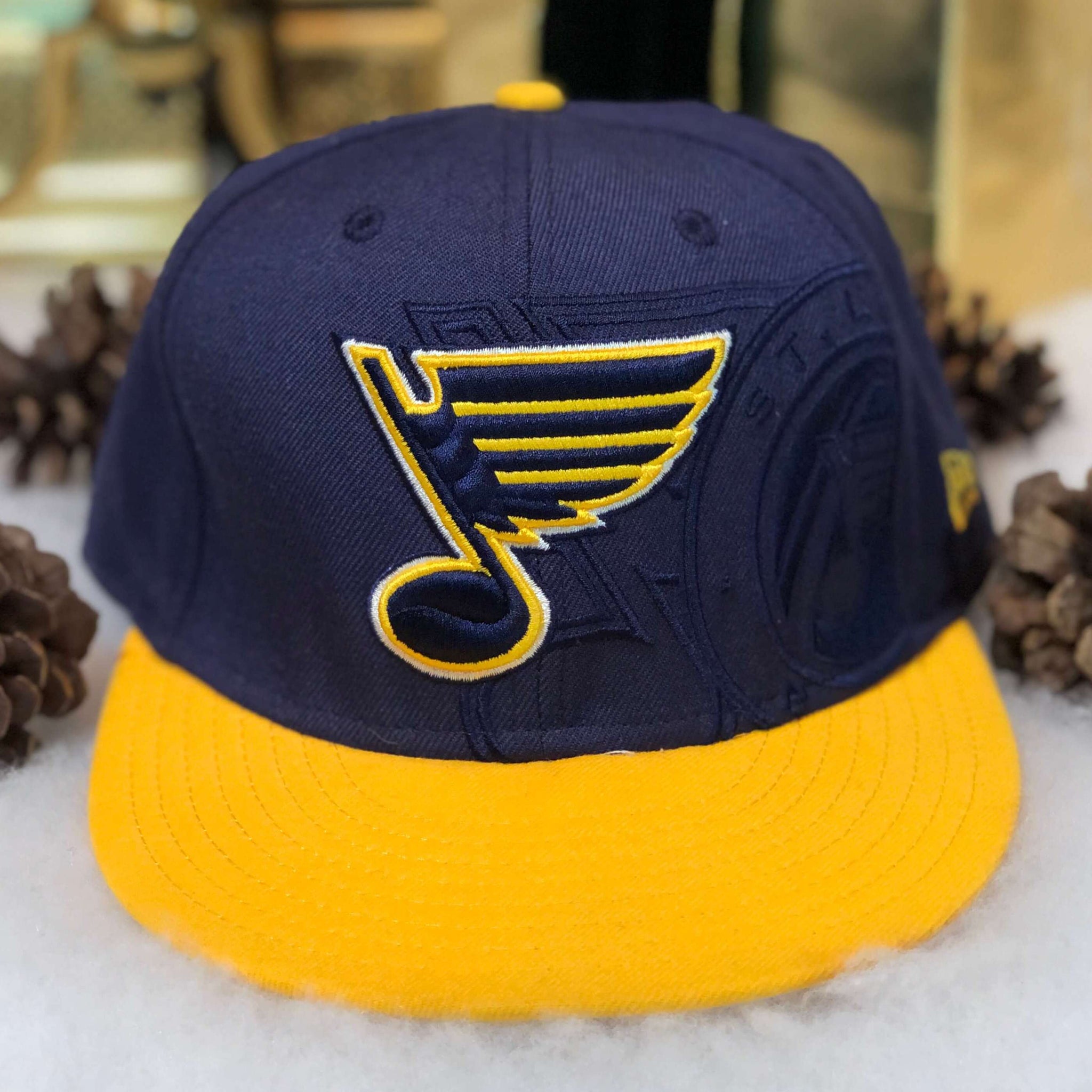 NHL St. Louis Blues New Era Fitted Hat 7 3/8
