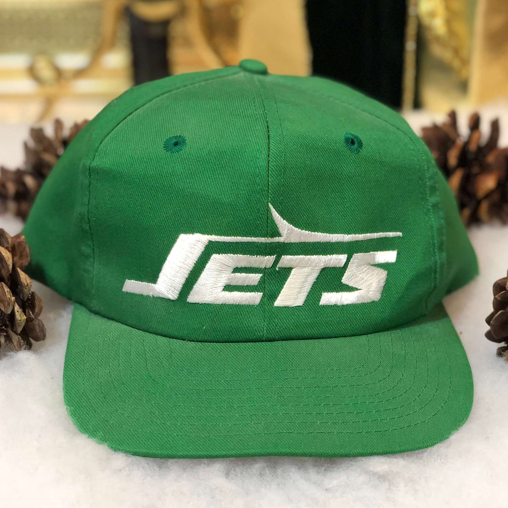 Vintage NFL New York Jets Eastport Twill Snapback Hat