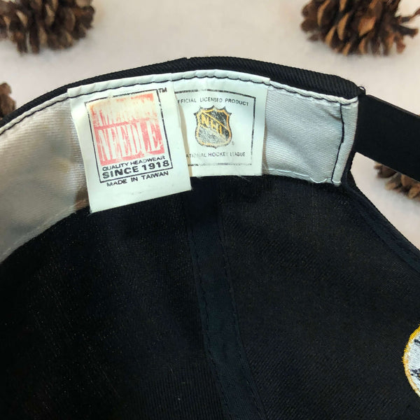 Vintage NHL Boston Bruins American Needle Twill Snapback Hat
