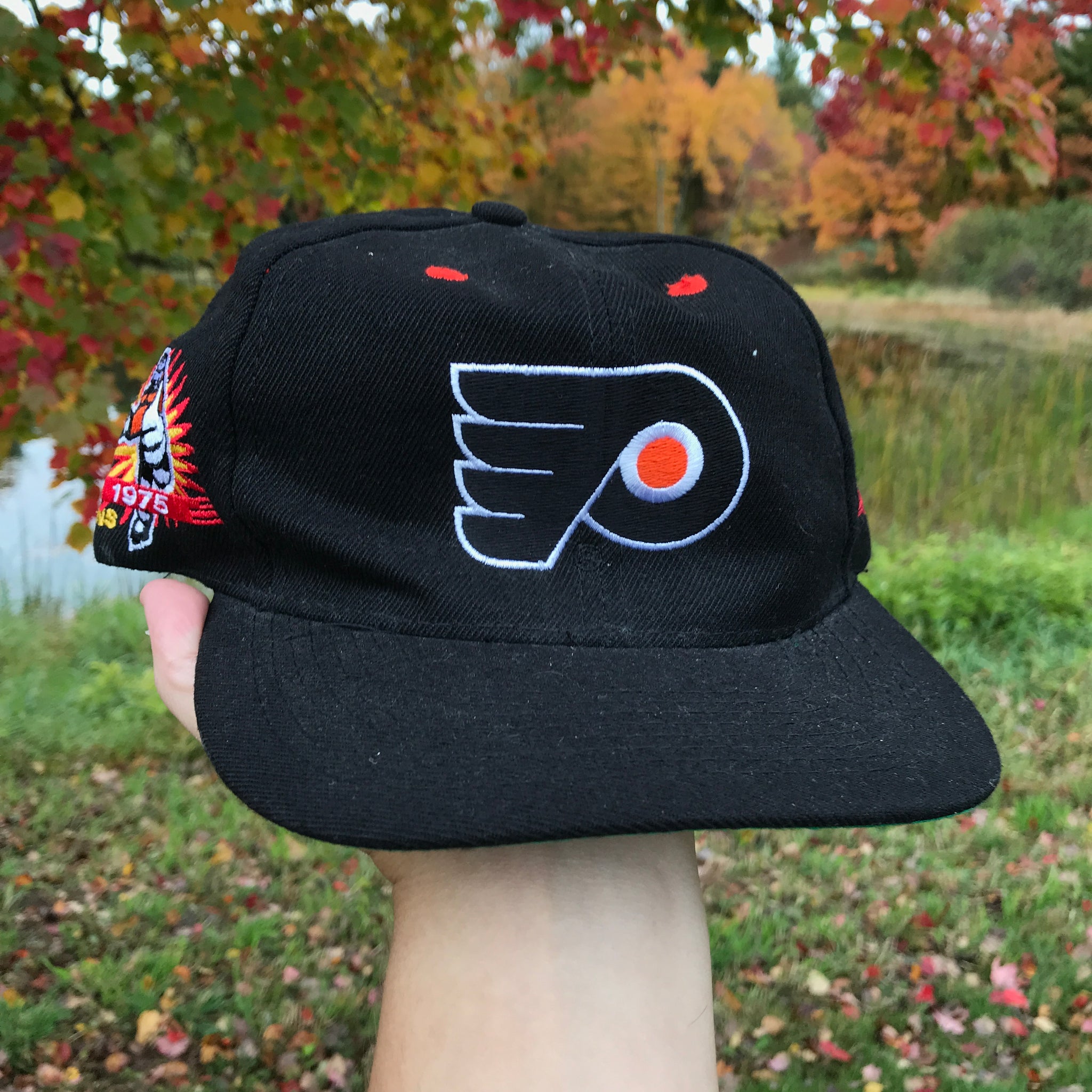Vintage Deadstock NWT Annco NHL Philadelphia Flyers Stanley Cup Champions Snapback Hat