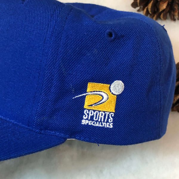 Vintage NCAA UCLA Bruins Tennis Sports Specialties Plain Logo Wool Snapback Hat