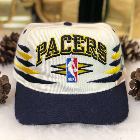 Vintage NBA Indiana Pacers Logo Athletic Diamond Snapback Hat