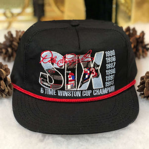 Vintage 1993 NASCAR Dale Earnhardt 6x Champion Twill Snapback Hat