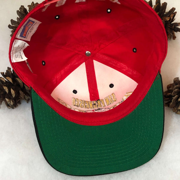 Vintage NFL San Francisco 49ers The G Cap Smile Twill Snapback Hat
