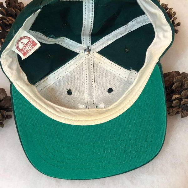 Vintage NCAA Michigan State Spartans University Square *YOUTH* Snapback Hat