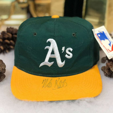 Vintage Deadstock NWT MLB Oakland Athletics Sports Specialties Twill Snapback Hat