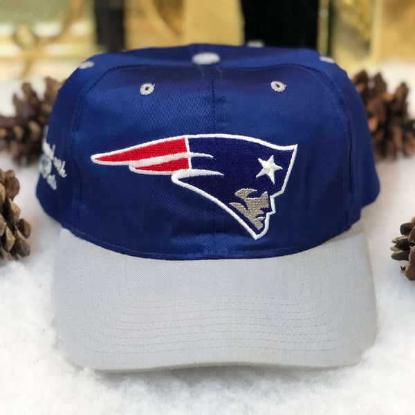 Vintage NFL New England Patriots Training Camp Twins Enterprise Twill Snapback Hat