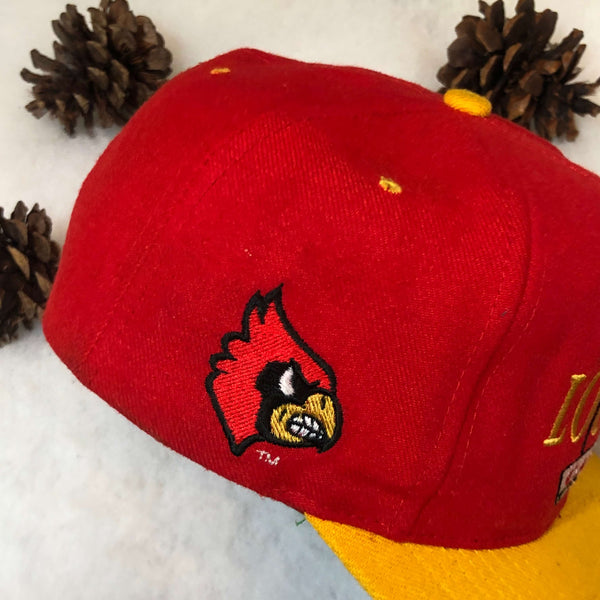 Vintage NCAA Louisville Cardinals HeadStart Wool Snapback Hat