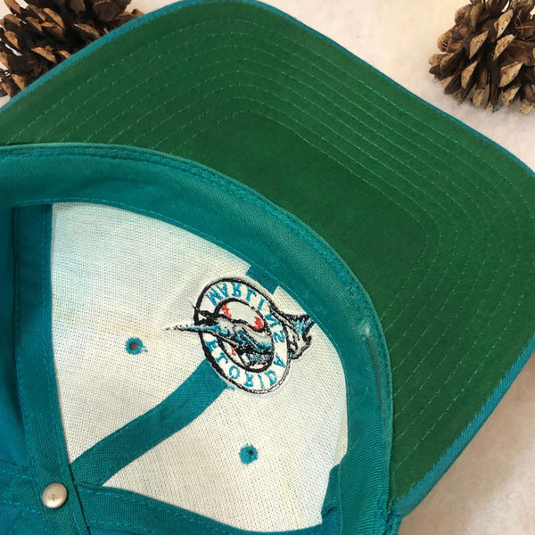 Vintage MLB Florida Marlins Twill Snapback Hat