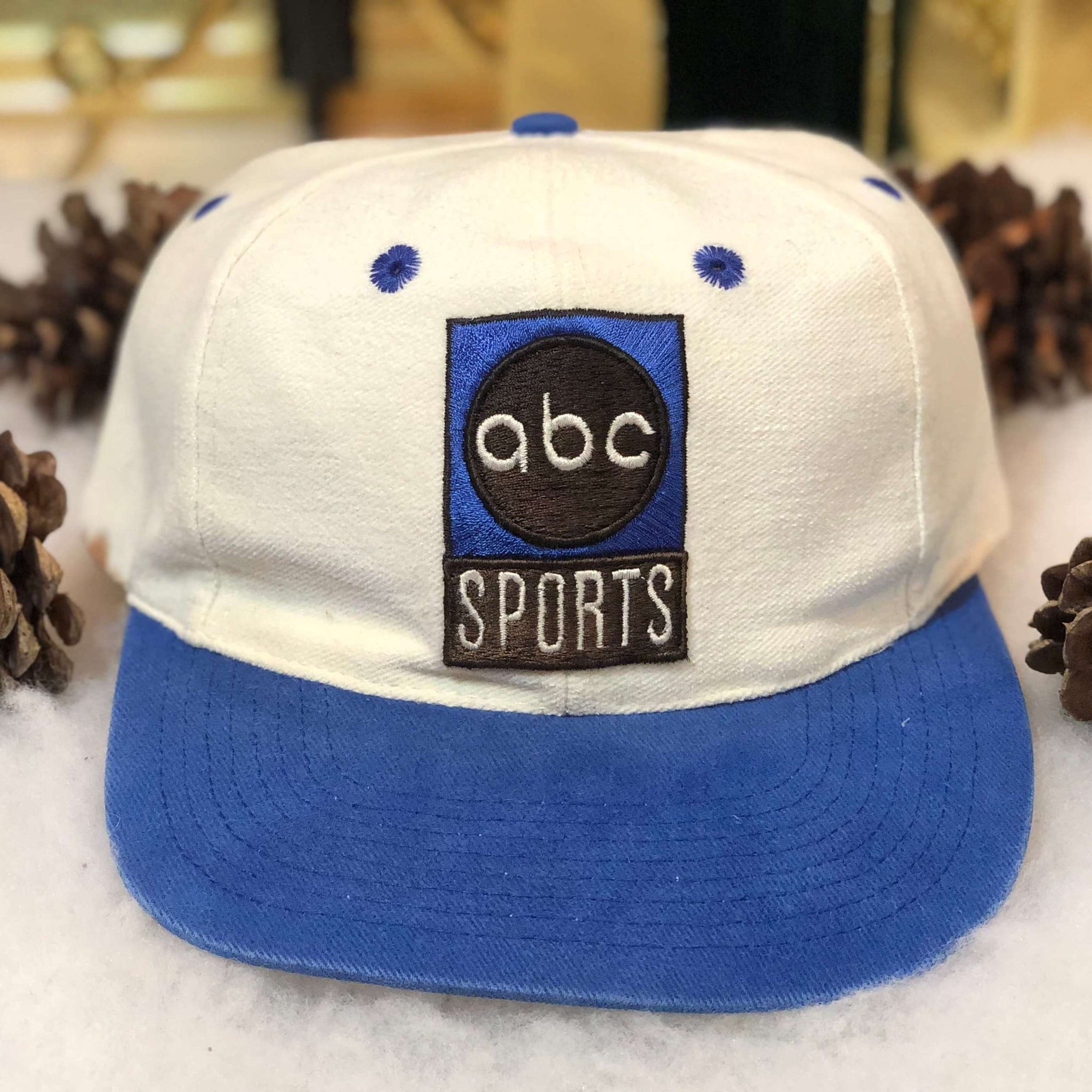 Vintage ABC Sports Top of the World Snapback Hat