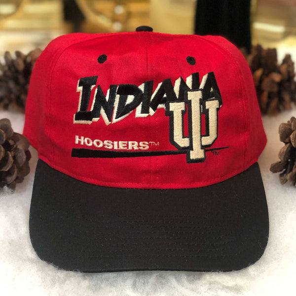 Vintage NCAA Indiana Hoosiers Twins Enterprise Twill Snapback Hat