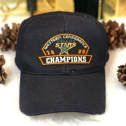 Vintage 2000 NHL Dallas Stars Conference Champions Snapback Hat