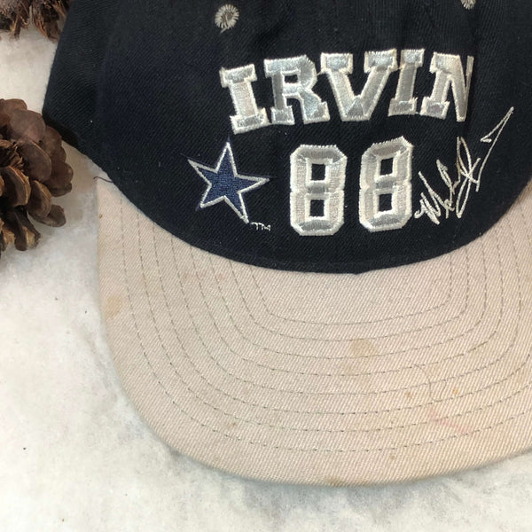 Vintage NFL Dallas Cowboys Michael Irvin AJD Wool Snapback Hat