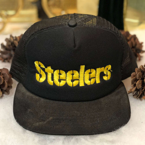 Vintage NFL Pittsburgh Steelers New Era Trucker Hat