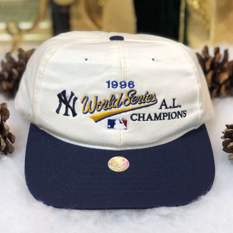 Vintage 1996 MLB World Series New York Yankees AL Champions Snapback Hat