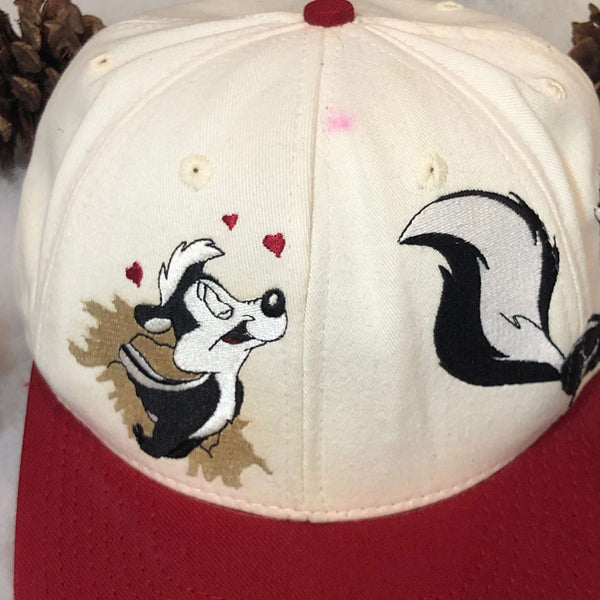 Vintage 1996 Looney Tunes Pepé Le Pew Snapback Hat