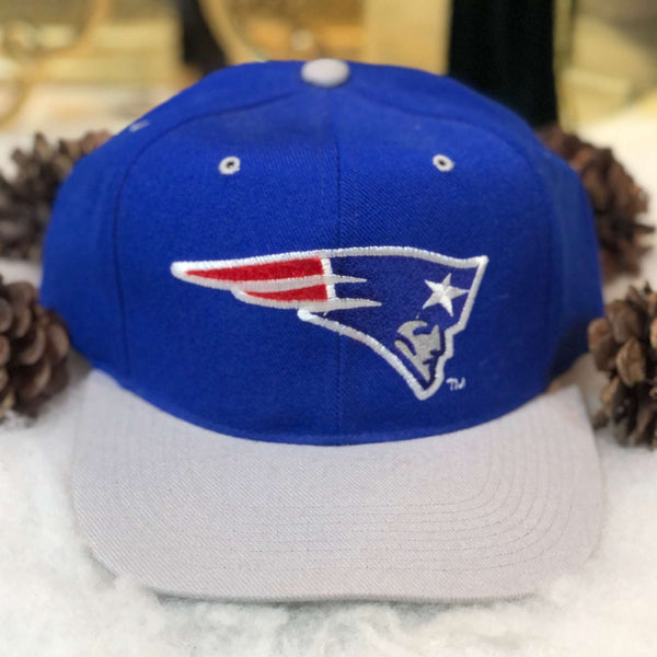 Vintage Deadstock NWOT NFL New England Patriots The G Cap Wool Snapback Hat