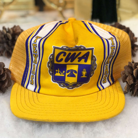 Vintage Texas CWA Trucker Hat