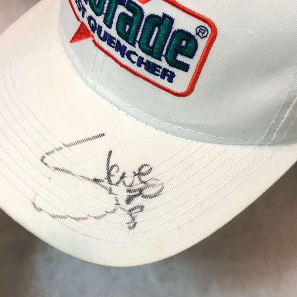 Vintage Gatorade Thirst Quencher Sports Specialties Steve Smith Autographed Twill Snapback Hat
