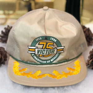 Vintage Victor 75th Anniversary "A Tradition of Quality" Trucker Hat
