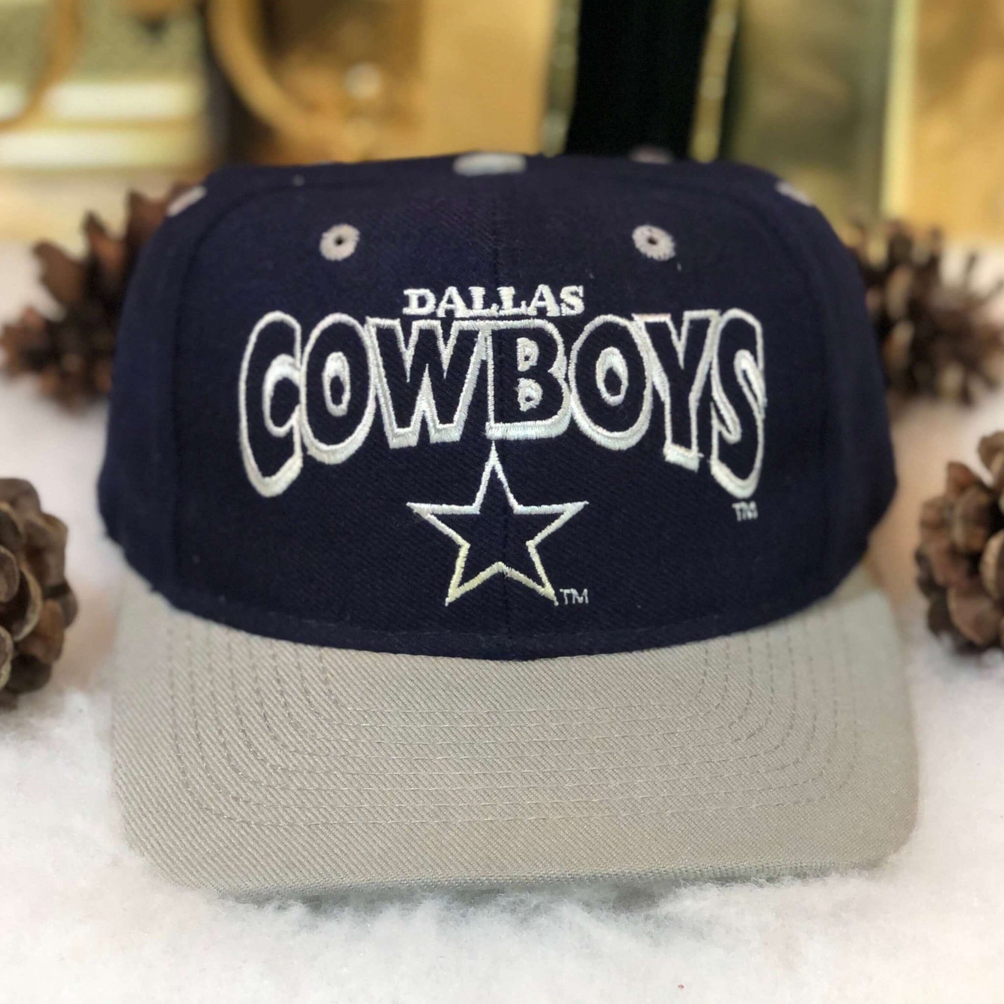Vintage NFL Dallas Cowboys The Game Wool Snapback Hat