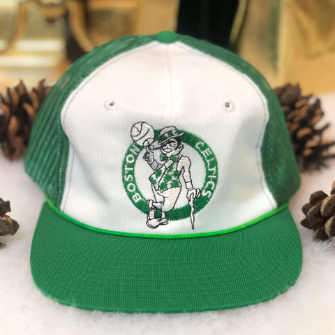 Vintage Deadstock NWOT NBA Boston Celtics Trucker Hat