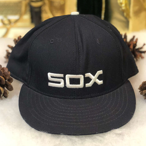 Vintage MLB Chicago White Sox American Needle Wool Fitted Hat 7 5/8
