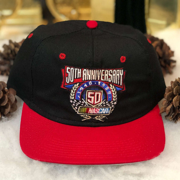 Vintage 1998 NASCAR 50th Anniversary Twill Snapback Hat
