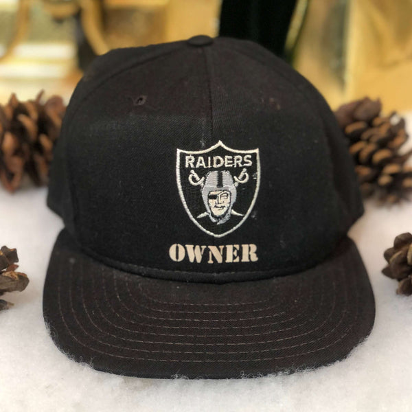 Vintage NFL Los Angeles Raiders Owner AJD Snapback Hat