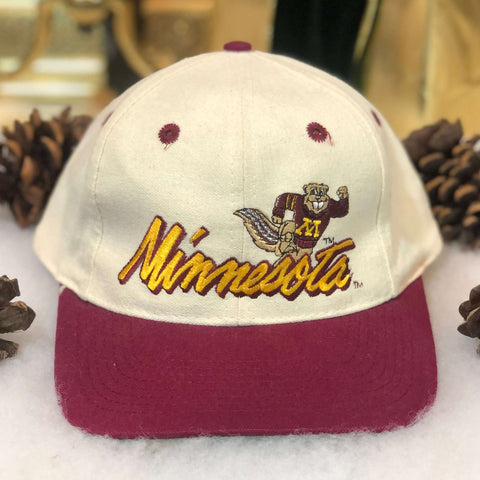 Vintage Deadstock NWOT NCAA Minnesota Gophers Russell Athletic Snapback Hat