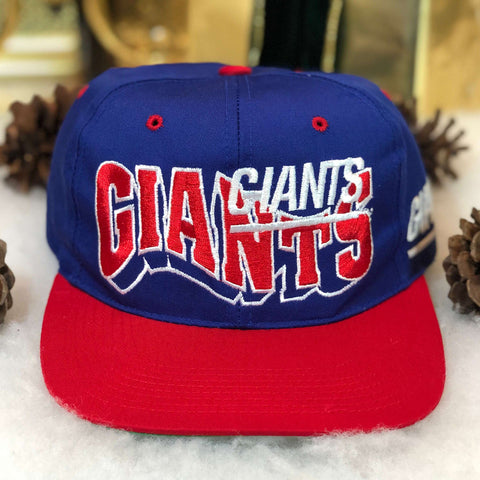 Vintage NFL New York Giants The G Cap Wave Twill Snapback Hat