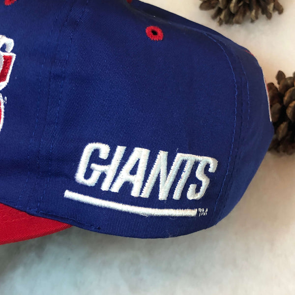 Vintage NFL New York Giants The G Cap Wave Twill Snapback Hat
