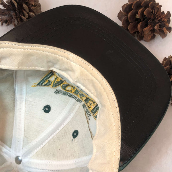 Vintage NFL Green Bay Packers ProElite Leather Strapback Hat