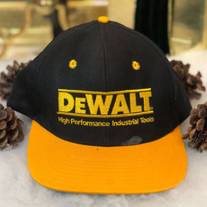 Vintage DeWALT High Performance Industrial Tools Twill Snapback Hat