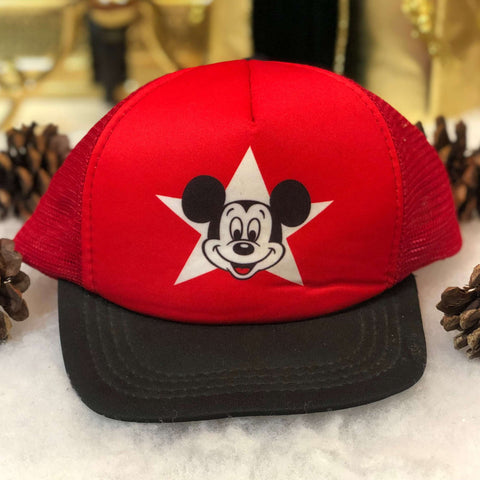 Vintage Disney Mickey Mouse *YOUTH* Trucker Hat