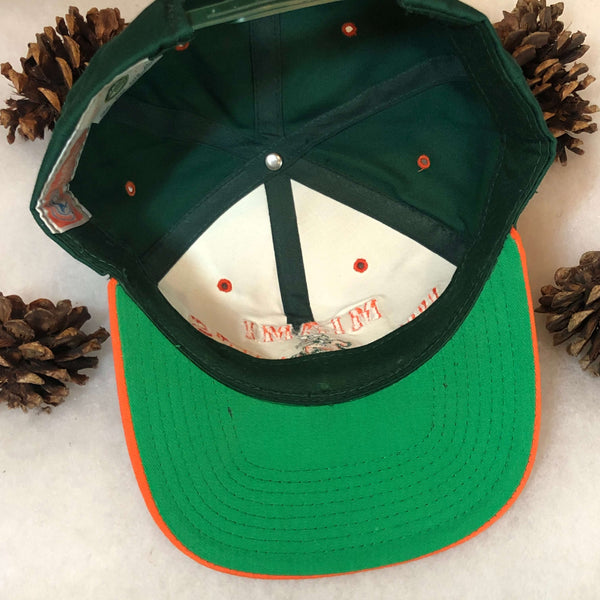 Vintage NCAA Miami Hurricanes The G Cap Smile Snapback Hat