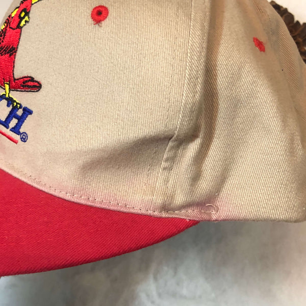 Vintage MLB St. Louis Cardinals Busch Beer Promo Twill Snapback Hat