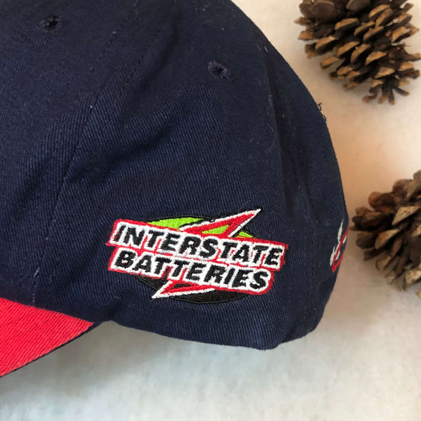 Vintage Deadstock NWOT NASCAR Bobby Labonte Interstate Batteries 2000 MLB Cleveland All-Star Game Snapback Hat