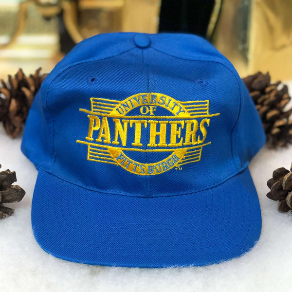 Vintage Deadstock NWT NCAA Pittsburgh Panthers Twill Snapback Hat