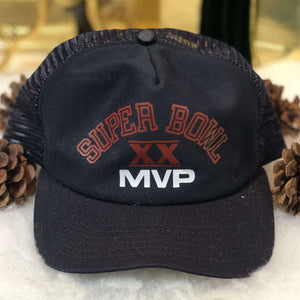 Vintage NFL Super Bowl XX MVP Chicago Bears Richard Dent New Era Trucker Hat