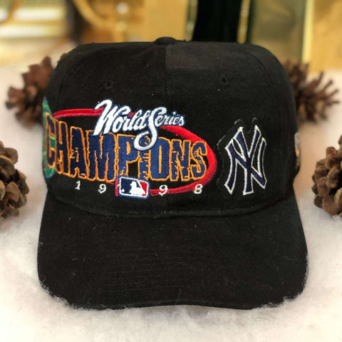 Vintage 1998 MLB World Series Champions New York Yankees New Era Snapback Hat