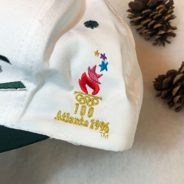 Vintage Deadstock NWT 1996 USA Atlanta Olympics The Game Circle Logo Snapback Hat