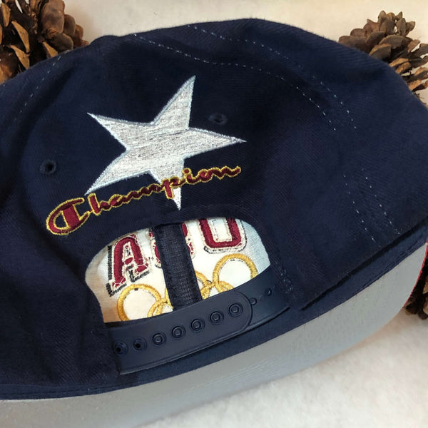 Vintage Deadstock NWT USA Olympics Champion Snapback Hat