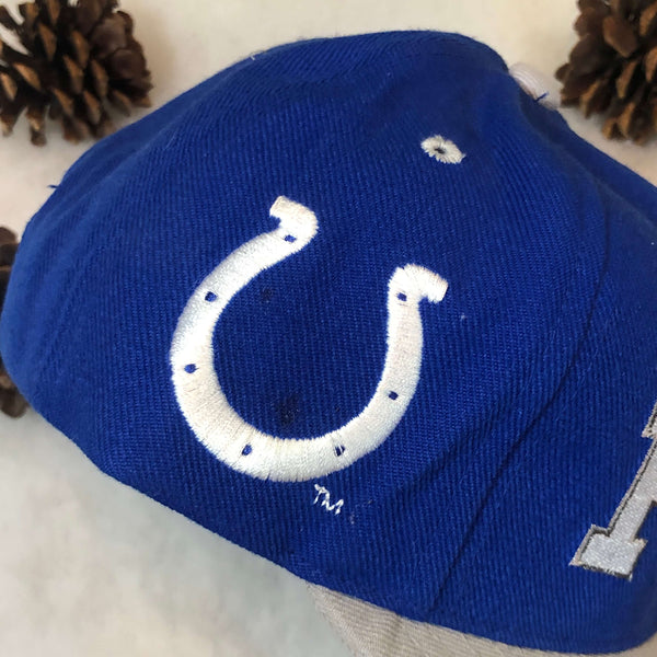 Vintage NFL Indianapolis Colts Marshall Faulk AJD Wool Snapback Hat